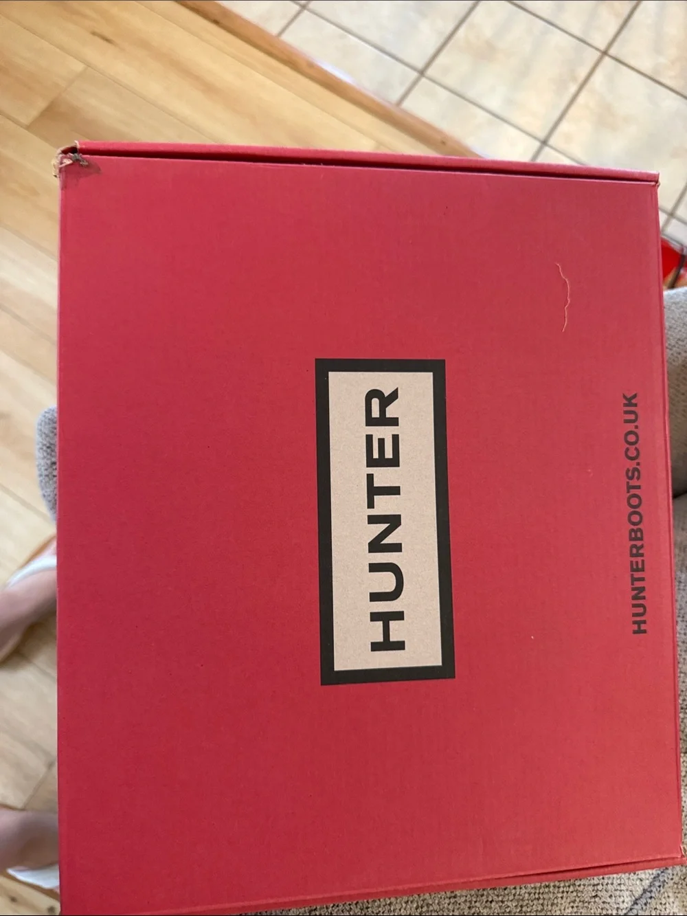 Hunter Dark Green Chelsea Rain Boots - Picture 4 of 6